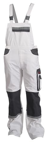 Logista Arbeitslatzhose Profi, Charlie Barato®, weiß/grau (48)