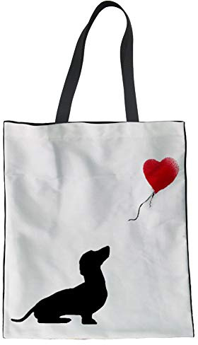 Biyejit Borsa a tracolla in tela Borsa a tracolla casual in cotone per la scuola per donne e ragazze