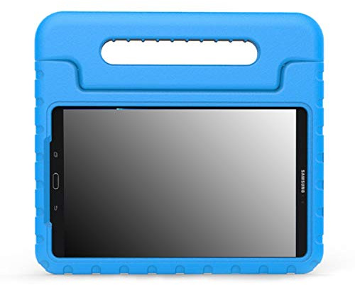 MoKo Kids Case Fits with Galaxy Tab A 10.1 2016, Anti-Shock Convertible Handle Lightweight Super Protective Stand Cover for Samsung Galaxy Tab A 10.1 Tablet(SM-T580/SM-T585, No Pen Version), Blue