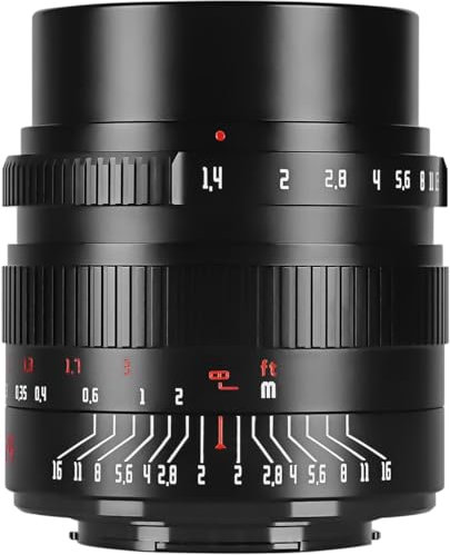 7artisans 24mm F1.4 APS-C Manual Prime Lens Large Aperture Compatible for Sony E-mount Mirrorless Cameras A6500 A6300 A6100 A6000 A5100 A5000 A9 NEX 3 NEX 3N NEX 5 NEX 5T NEX 5R NEX 6 7