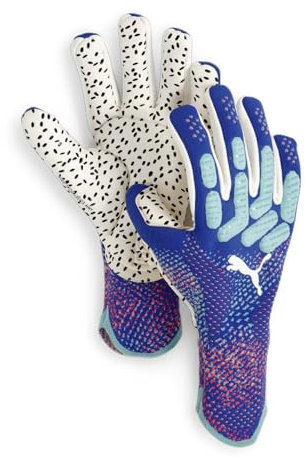 PUMA Future Ultimate NC, Jungen Torwarthandschuhe, Bluemazing-Sunset Glow-Electric Peppermint, 9-041923