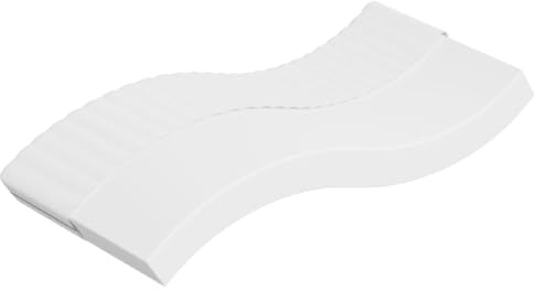 vidaXL Matratze Schaumstoff, Schaumstoffmatratze Atmungsaktiv Hautfreundlich, Schaumstoffplatte Härtegrad Mittelweich, Schaumstoffpolster, 90x190cm