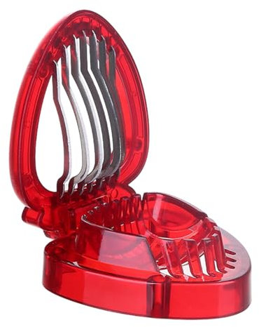 Gadget de cocina rebanadora de fresas, rebanadora de frutas,Rebanadora de huevos de frutas de acero inoxidable | Gadget de cocina multiusos de mano para fresas, huevos, tomates cherry, herramienta