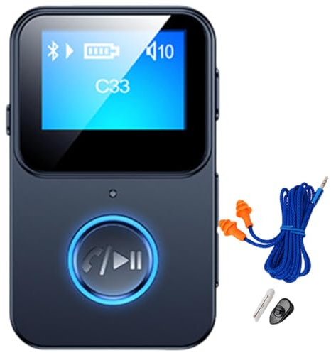 Acunny Récepteur audio sans fil, récepteur audio de voiture, adaptateur Wi-Fi pour voiture - Adaptateur de voiture sans fil pour chaîne stéréo/casque filaire