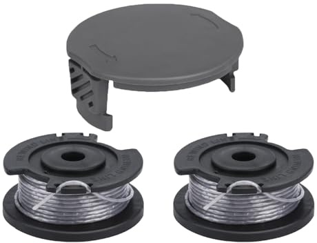 Bobina para cortabordes Bosch EasyGrassCut 18-230, bobinas de alambre para cortabordes (2 bobinas + 1 tapa)