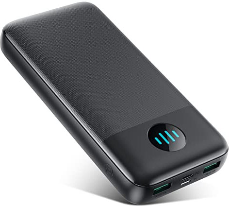 Batería Externa 26800mAh Alta Capacidad Power Bank Carga Rápida PD 3.0 USB C In & out Cargador Portátil, Tri-Output Batería Portátil para iPhone 16/15/14/13 Pro MAX Android Smartphones, Tablets y más