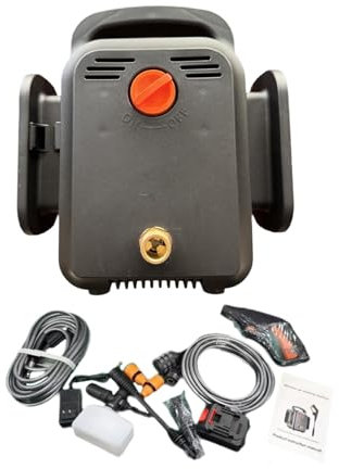 Fonowx Idropulitrice per Auto e Giardino, Macchina da 100 Bar per Pulizia