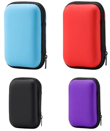 VIVIIHOO Scatola da Gioco 4 Carte, Scatola e Borsa da Trasporto per 600+ Carte, Compatibile con Uno, SKYJO, Phase 10, Cards Against Humanity - Inclusi 2 scatole Grandi e 2 Piccole