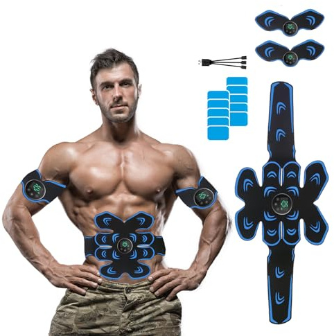 ABS Stimulator, Abdominal Toning Belt Trainer, Abs Workout Equipment, Ab Sport Exercise Belt for Men and Women