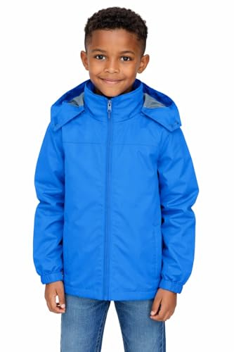 Blu Apparel Veste imperméable pour enfants idéale pour l'école, la marche, le vent