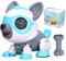 SUPYINI Juguete para perros con mando a distancia, control remoto, sensor táctil extraíble, juguete para cachorros, voz para control