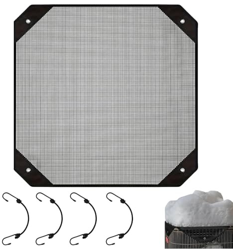 Coperchio Unità CA - Copertura Della Pompa Di Calore | Copertura AC In Rete Per Unità Murali Esterne, Copertura Decorativa Per Il Condizionatore D'aria Per Inverno, Difensore CA All'aperto Per Protegg
