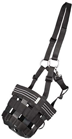 Pagony Reflective Fressbremse Schwarz Größe: Cob