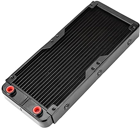 Yunir 240mm G4/1 Alluminio Raffreddamento ad Acqua del radiatore del Computer, per Raffreddamento della CPU del Computer, Driver di conversione di frequenza Industriale, Raffreddamento