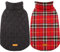 Kuoser Hundemantel Winter, Hundejacke Hundemantel für Große Hunde, Wasserdicht Hundemantel Fleece, Hundemantel Draußen, 3XL