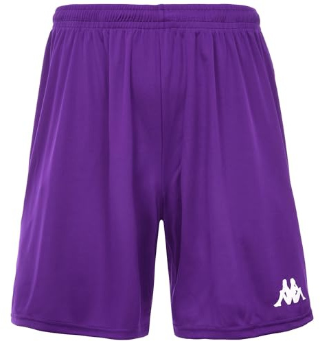 Kappa Borgo Pantaloncini Sportivi, Uomo, Viola (Indaco), M