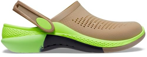 Crocs Unisex Adulto LiteRide 360 Ombre Marbled Clog Zueco, Khaki/Multi, 36/37 EU