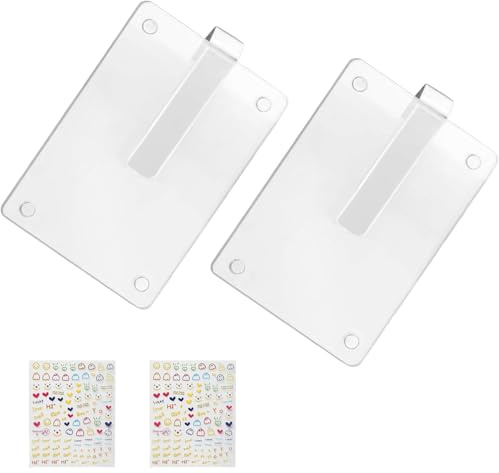 6 Paquetes, Foto Iman Nevera, Marco Transparente Dos Caras, Marco Fotos, Visible a Doble Cara, Magnético, Marco Magnetico, Adecuado Para Colocar Fotos En Viseras De Automóviles O Refrigeradores