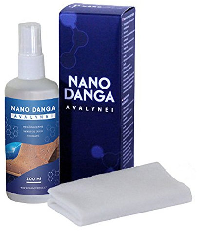 Waterproof Spray For Shoes & Fabric Upholstery Nanotekas | Textile Hydrophobic Dirt Water Repellent for Footwear Shoe Nano Coating Nanotechnology Protector 100ml