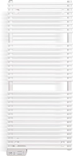 iVIGO PRO Elektrischer Badheizkörper 800W – Handtuchwärmer mit Timer – IP66 Schutzklasse – ECO-Heizung – integrierte Kabelaufwicklung – Wandmontage