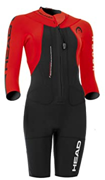 Head Swimrun Rough Neopren-Shorty Damen schwarz/pink