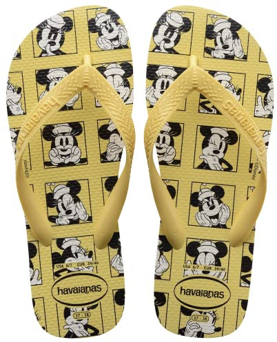 Havaianas Unisex Top Disney Flipflop,Zitronengelb,45/46 EU