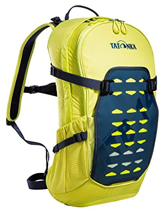 Tatonka Fahrradrucksack Bike Backpack MTB 14l - Kleiner und leichter Rucksack mit Rückenbelüftung, Regenschutz und Helmfach - 14 Liter Volumen
