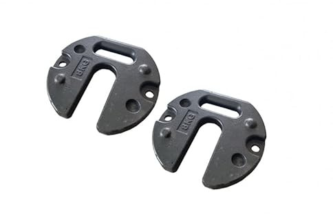 XPTENT Poids de Lestage en Fonte à Lester aux Pieds de la Tente Pliante - Plusieurs gammes de Poids 15 kg /16kg (2 Poids de 8 Kilos)