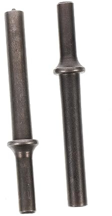 Mobestech Marteau Pneumatique à Rivets en Fer Noir, Tête Demi-Creuse et Pleine, Lot de 2 Pièces Résistant à L'Usure pour Travaux de Couverture