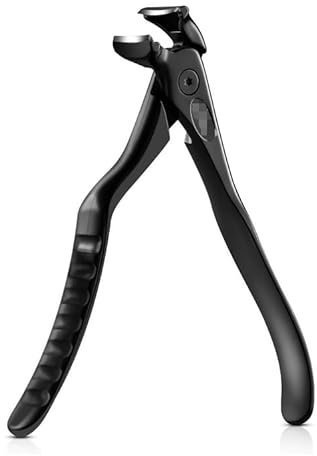 BEZOX Zehennagelknipser für dicke Zehennägel und Fingernägel, Langer Griff Nagelknipser mit Fänger, Präzisions-Nagelschneider