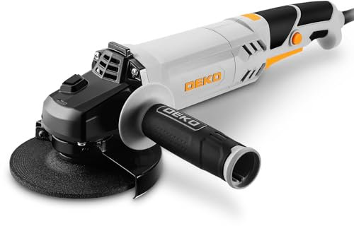 Winkelschleifer 125 Angle Grinder: DEKOPRO 125mm 900W Corded Electric Trennschleifer für Schneiden,Polieren und Schleifen lange Griffe