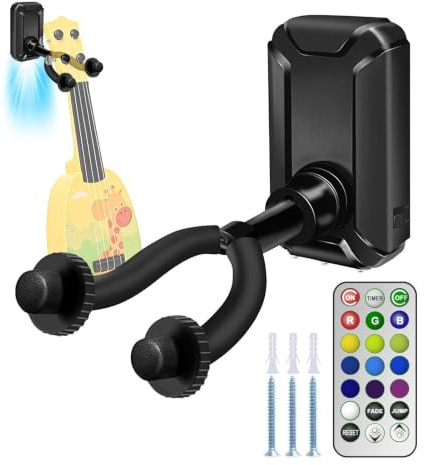 Guitar Wall Hook - 5.2x9.49x15.39cm ABS Instrument Storage Mount