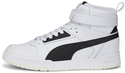 PUMA Unisex Rbd Game Sneaker, White Black Team Gold, 41 EU