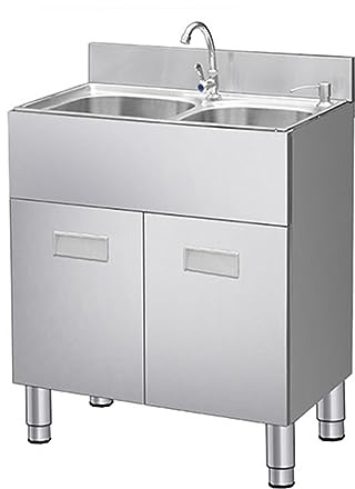 TRGCJGH Armario Bajo Mueble de Cocina, Fregadero de Cocina 2 Puertas, Mueble bajo lavabo modular cocina(69x42cm/27.1x16.5in)