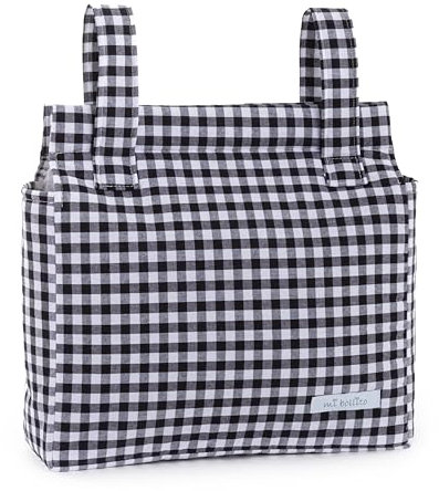 Mi bollito - Bolsa Organizadora de Cochecitos para Mamá, bolsa Carrito Bebe, multifuncional de gran capacidad para almacenar. (Negro)
