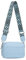 Damen Tasche Gürteltasche Brusttasche Umhängetasche Schultertasche Bauchtasche Crossbody Bag Hüfttasche Handtasche Abendtasche Kunstelder Hellblau