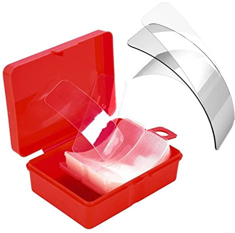 60Pcs Adhesive Tape Double Sided Strips, Removable Nano Non-marking Sticky Pads, Reusable Multifunctional Self Adhesive Strips for Kitchen,Wall,Photo,Car Glass Fixing,Photo etc