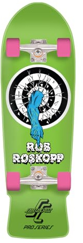 Santa Cruz Roskopp One 10.0in x 31.4in Shaped Skateboard Cruzer