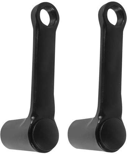 YARNOW Brazo de Manivela para Bicicleta 2 Piezas, Accesorio para Pedal Giratorio Diseño Ergonómico para Ciclismo Urbano y Montaña
