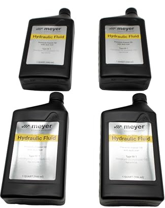 Meyer 15134 Type M-1 Snow Plow Hydraulic Fluid Oil 1 Gallon (Pack of 4 Quarts)