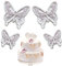 Cake Design Stampi, 4 Pezzi Taglierina di Plastica di Plastica del Commestibile Della Torta per La Torta, Cupcakes, Sugarcraft, Fondente e Decorazione di Mestieri