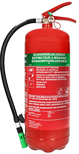 Alecto BS-6 Extintor de espuma 6 litros