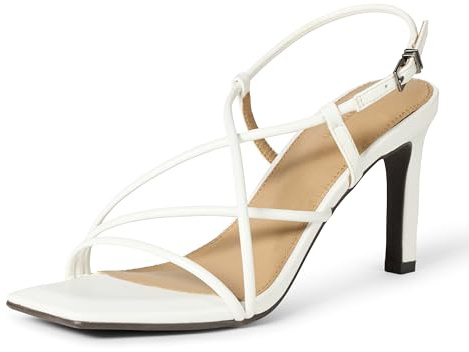 Amazon Essentials Women's Strappy Stiletto Heel Sandals | Party Sandals