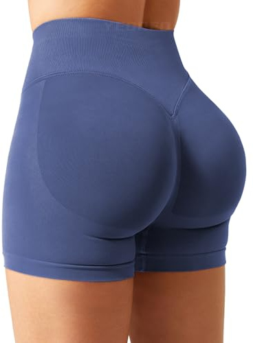 YEOREO Pantaloncini sportivi da 'donna' Invisible Scrunch Butt Lifting Gym Training Shorts 4.5 Seamless Leggings Corti per Donne Sportive