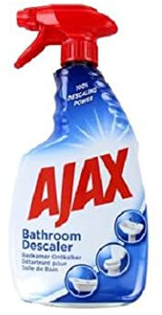 6er Pack - Ajax Badezimmerspray/Anti-Kalk-Reiniger - Optimal 7-750 ml