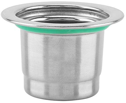 Cápsulas reutilizables de acero inoxidable de grado alimenticio Cápsulas de café recargables Vainas con tapas reutilizables compatibles con máquinas