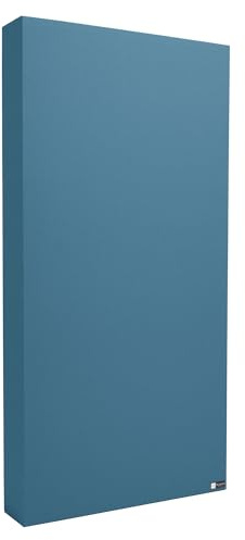Bluetone Acoustics Studio Spectrum – Ljudabsorbator Premium – akustiska paneler - akustikpaneler (100x50x10cm, Havsblått)