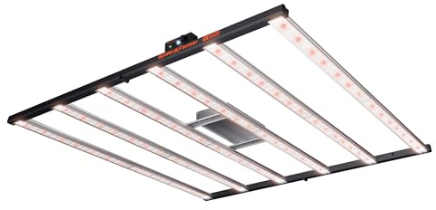 Spider Farmer Cost-Effective G8600 LED Grow Lampe 800W Bridgelux Dioden, Smarte APP Steuerung Vollspektrum Grow Light Dimmbar für Gemüse Blume 150x150CM Abdeckung
