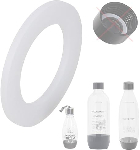 Snapworld-Kaffee Premium Dichtung O-Ring für Sodastream PET Flaschen, Dichtungsringe als Ersatz für den Deckel der Kunstssoffflasche für Wassersprudler als Ersatzteil, Deckeldichtung (1x)