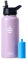 Clearly Filtered 32oz Water Bottle/Targets 220+ Contaminants/Double-Wall Insulated Stainless Steel Filtered Water Bottle BPA/BPS-Free Phthalate-Free Filters Fluoride Lead Chlorine (Pink)